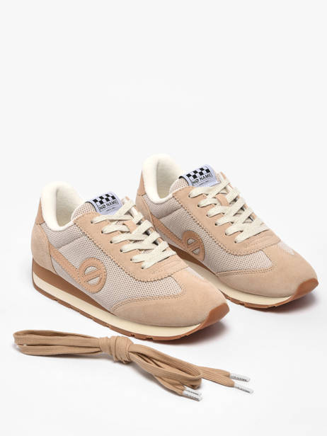 Sneakers No name Beige women HRMSNABR ander zicht 1